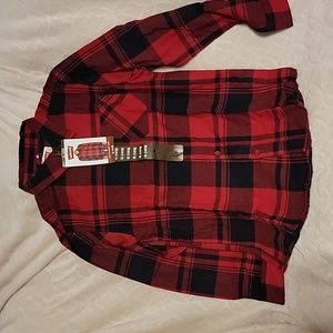 Levi youth boys flannel shirt
